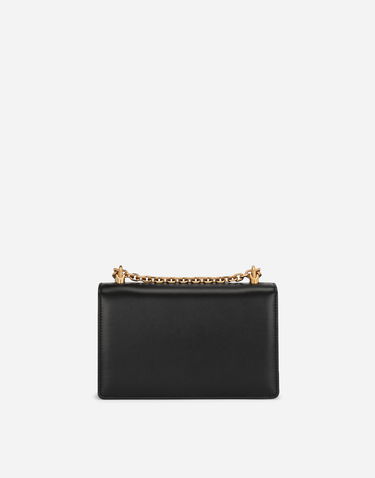 Дамска чанта Dolce & Gabbana Dolce & Gabbana Nappa Leather DG Girls Shoulder Bag Черно | BB6498AZ80180999, 3