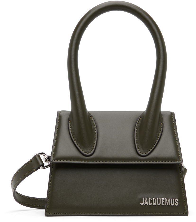 Дамска чанта Jacquemus Medium Chiquito Bag Зелено | 22EBAW00002AC01C02
