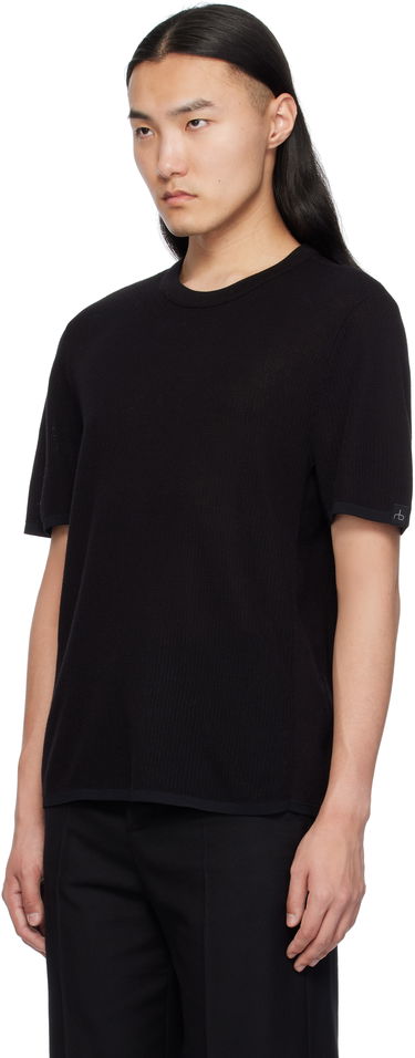 Тениска rag & bone rag & bone Harvey Crewneck T-Shirt Черно | MBS25S024BC24, 3