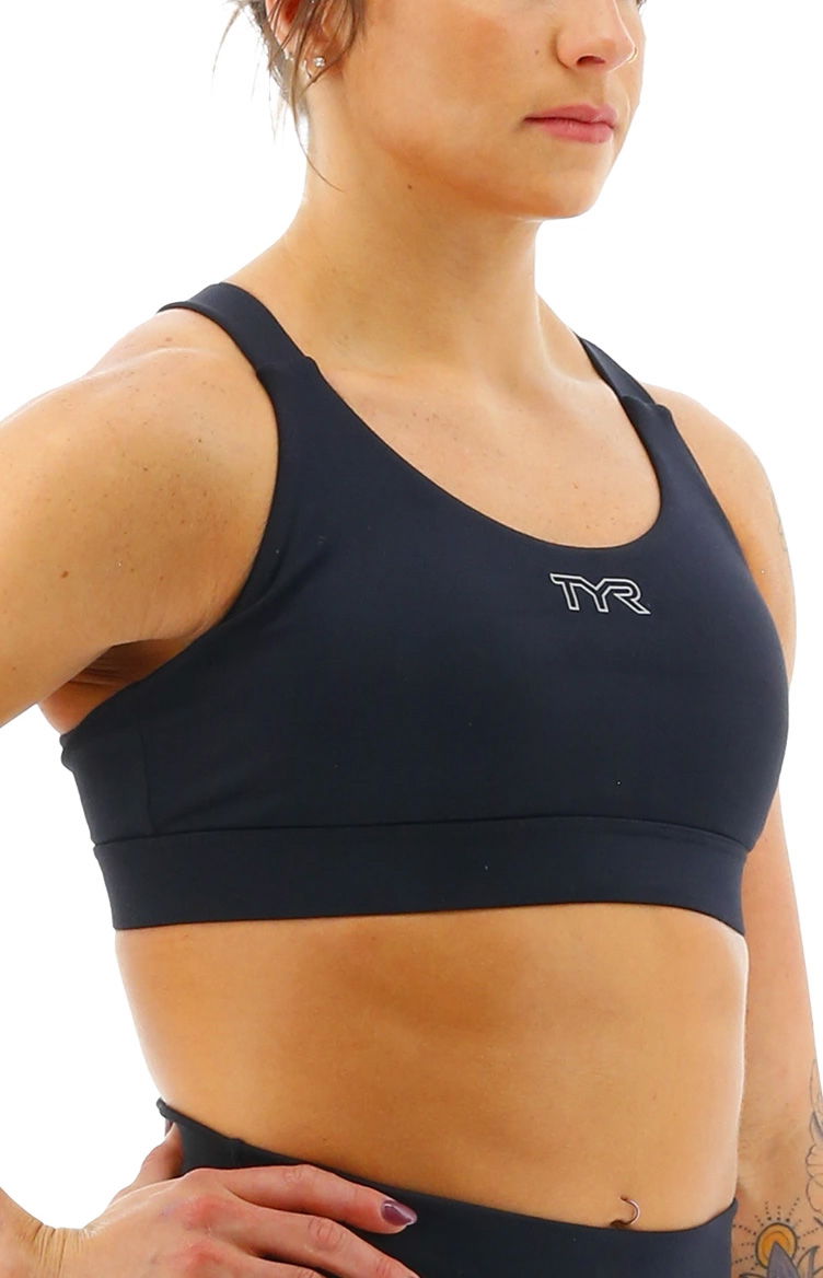 Сутиен TYR TYR Sol Crisscross Sports Bra Черно | fgpso3a-001, 1