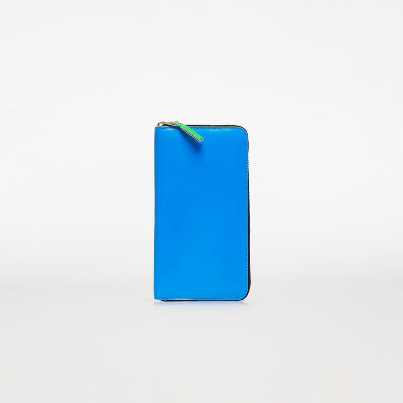 Портфейл Comme des Garçons Super Fluo Wallet Blue Синьо | SA0111SF Blue