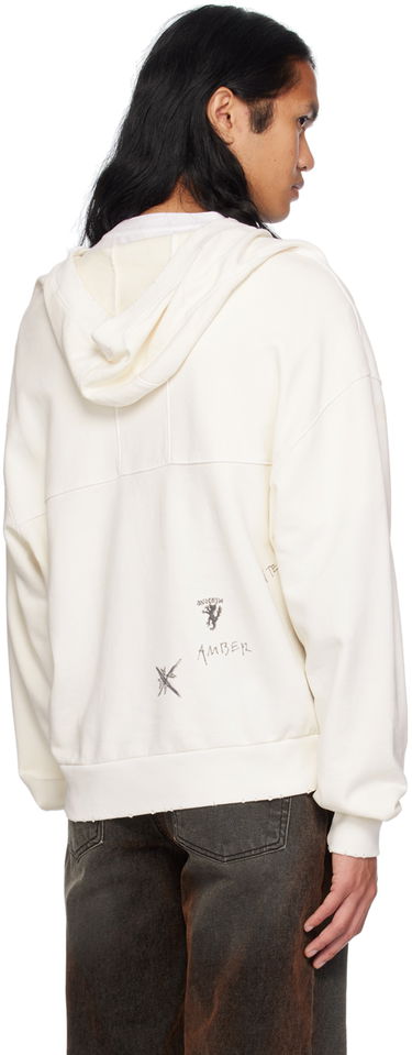 Суитчър We11done Wide Neck Sweatshirt Бяло | WD-TH2-24-801-U-WH, 2