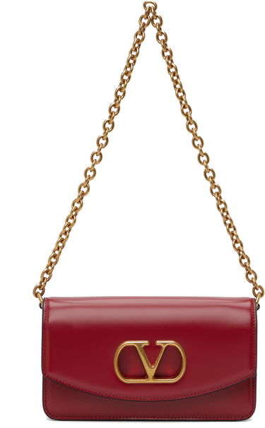 Дамска чанта Valentino Valentino Garavani Small Chain Clutch Bag Червено | 6W0B0R71GCB, 0