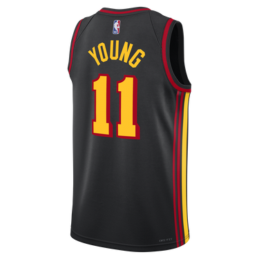 Фланелка Nike Jordan Dri-FIT NBA Swingman Atlanta Hawks Statement Edition Черно | DO9517-010, 1