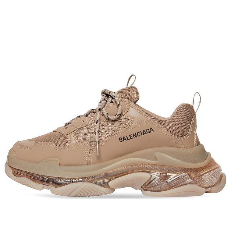 Кецове и обувки Balenciaga Balenciaga Triple S Clear Sole Бежово | 541624W2GA12510
