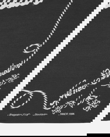 Шал Acne Studios Printed Logo Bandana Черно | CA0304- J83, 4
