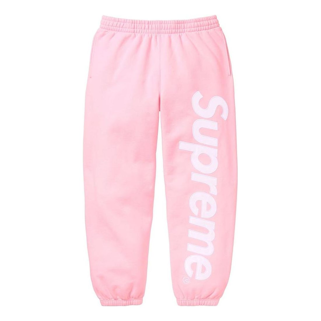 Спортни панталони Supreme Satin Appliqu Sweatpants Розово | SUP-FW23-149, 0