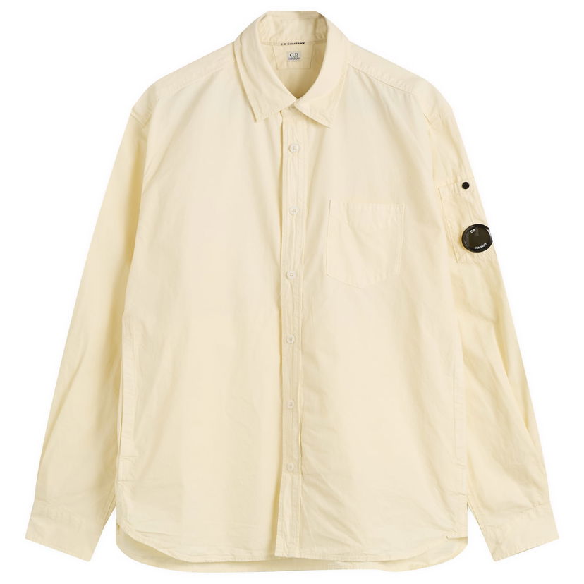 Риза C.P. Company Microreps Lens Shirt, Size Large Жълто | 19CMSH270A-110324G-402