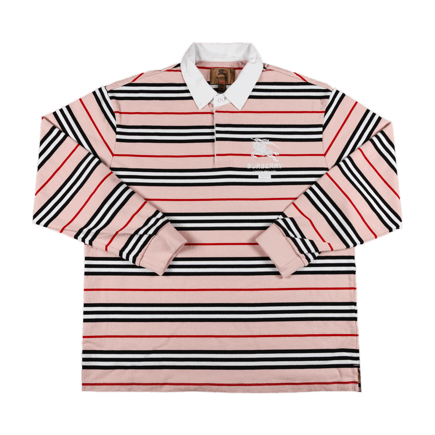 Поло тениска Supreme Burberry x Rugby Розово | SS22KN12 PINK, 0
