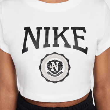Съкратен топ Nike Nike Sportswear Crop Top Бяло | IB3567-100, 4