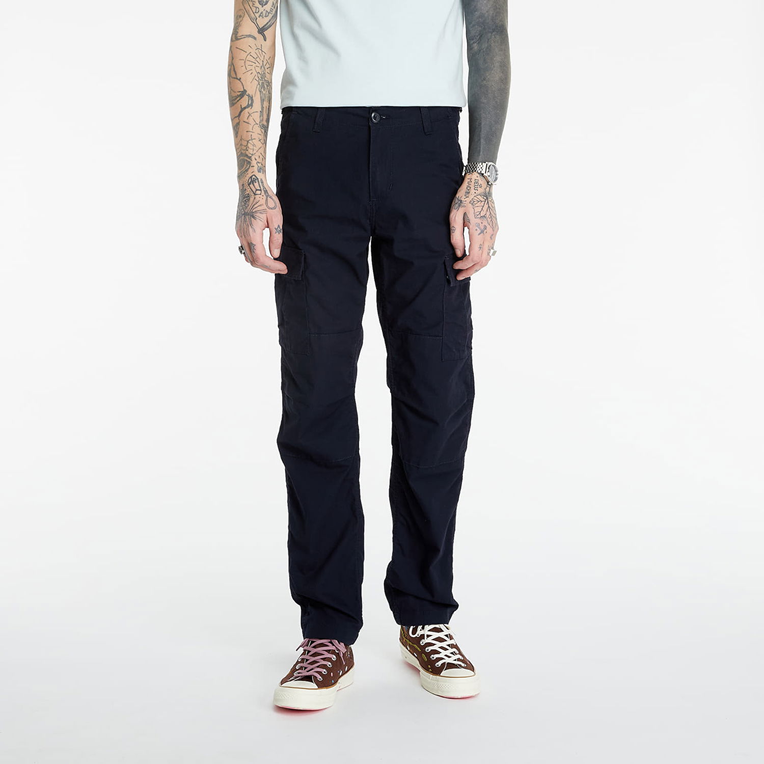 Панталони и дънки Carhartt WIP Aviation Черно | I009578, 0