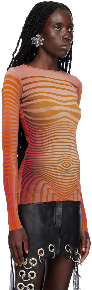 боди Jean Paul Gaultier Gaultier Morphing Long Sleeve Оранжево
 | 23/12-U- TO065-T523-3015, 3