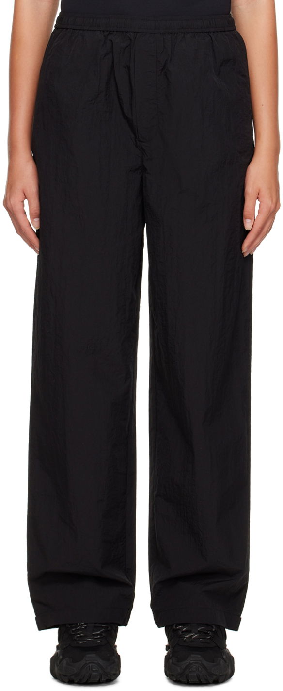 Панталони Acne Studios Crinkled Trousers Черно | CK0083-, 0