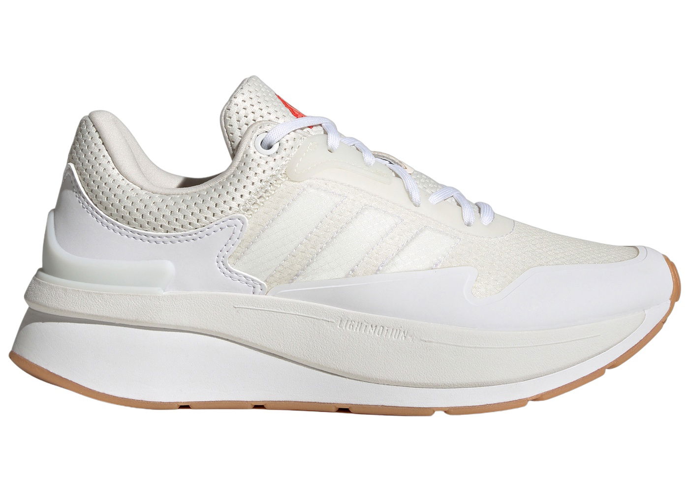 Кецове и обувки adidas Performance Znchill Lightmotion+ Cloud White Bright Red (Women's) Бяло | GZ4905, 0