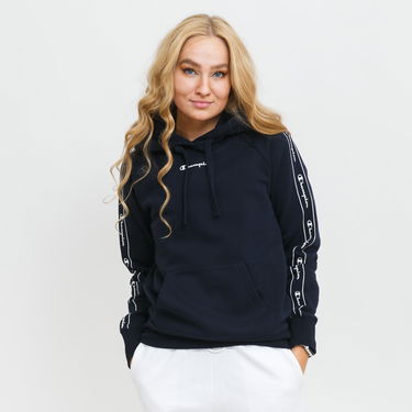 Суитчър Champion Tape Logo Hoodie Черно | 114716-BS501, 0
