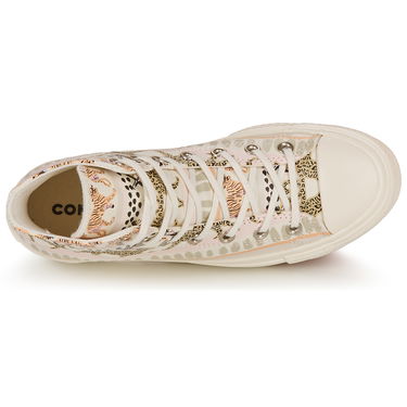 Кецове и обувки Converse CHUCK TAYLOR ALL STAR LIFT-ANIMAL ABSTRACT Бежово | A06817C, 5
