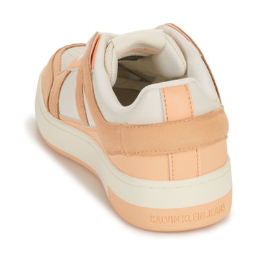 Кецове и обувки CALVIN KLEIN BASKET CUPSOLE LOW MIX Оранжево
 | YW0YW01301-0JM, 4