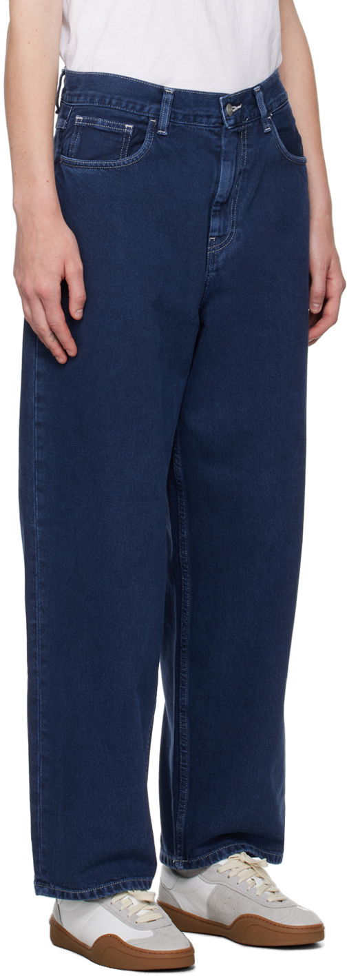 Дънки Carhartt WIP Work In Progress Blue Denim Loose-Fit Jeans Тъмно синьо | I033746 29L4J, 1