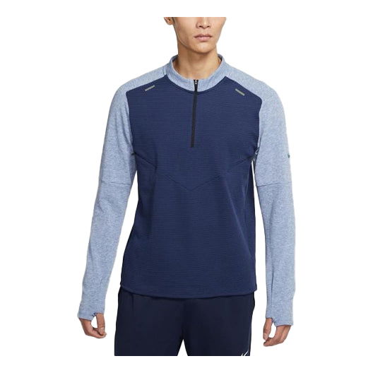 Пуловер Nike Pinnacle Midlayer Running Top Синьо | DA0439-410, 0