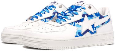 Кецове и обувки BAPE Bape Sta Icon ABC Camo "Blue" Бяло | 1K30-191-307-BLUE, 1