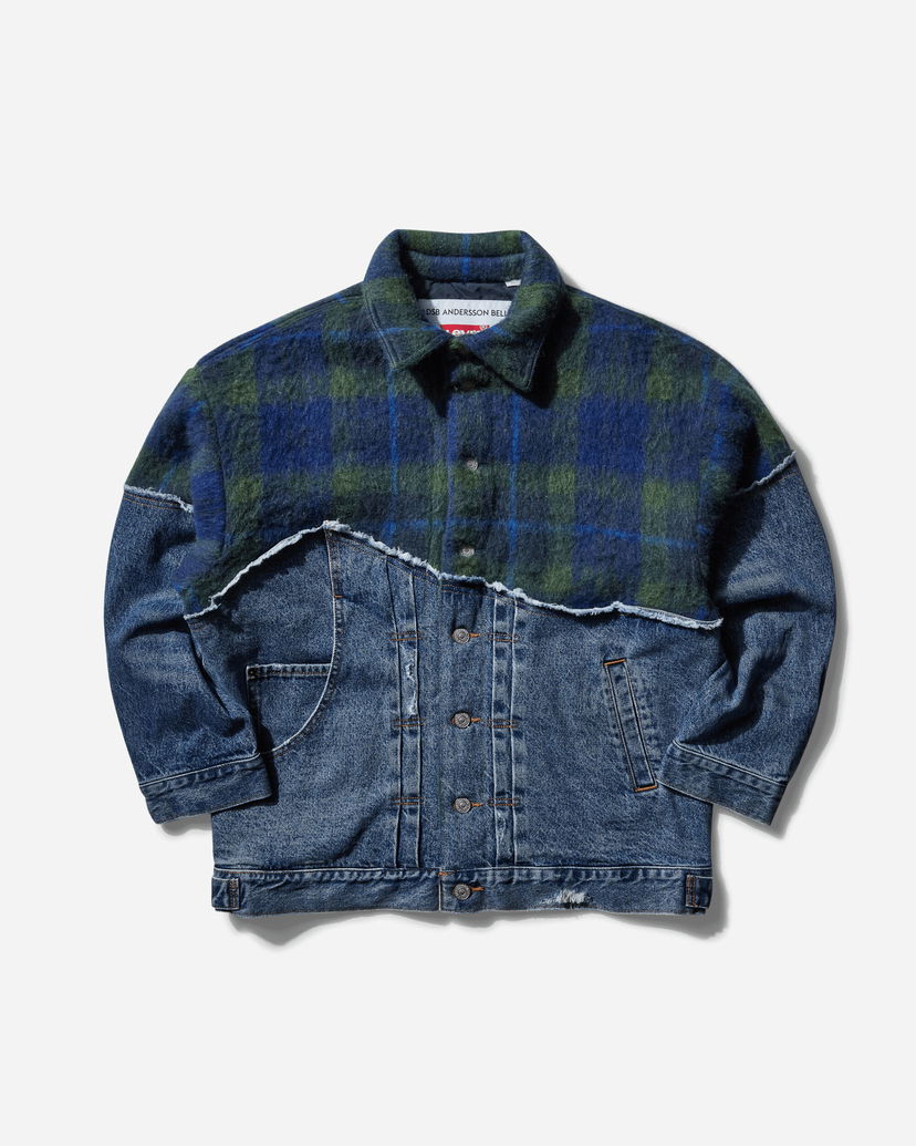 Яке Levi's ADSB  Spliced Trucker Jacket Синьо | 000E3-0000 10