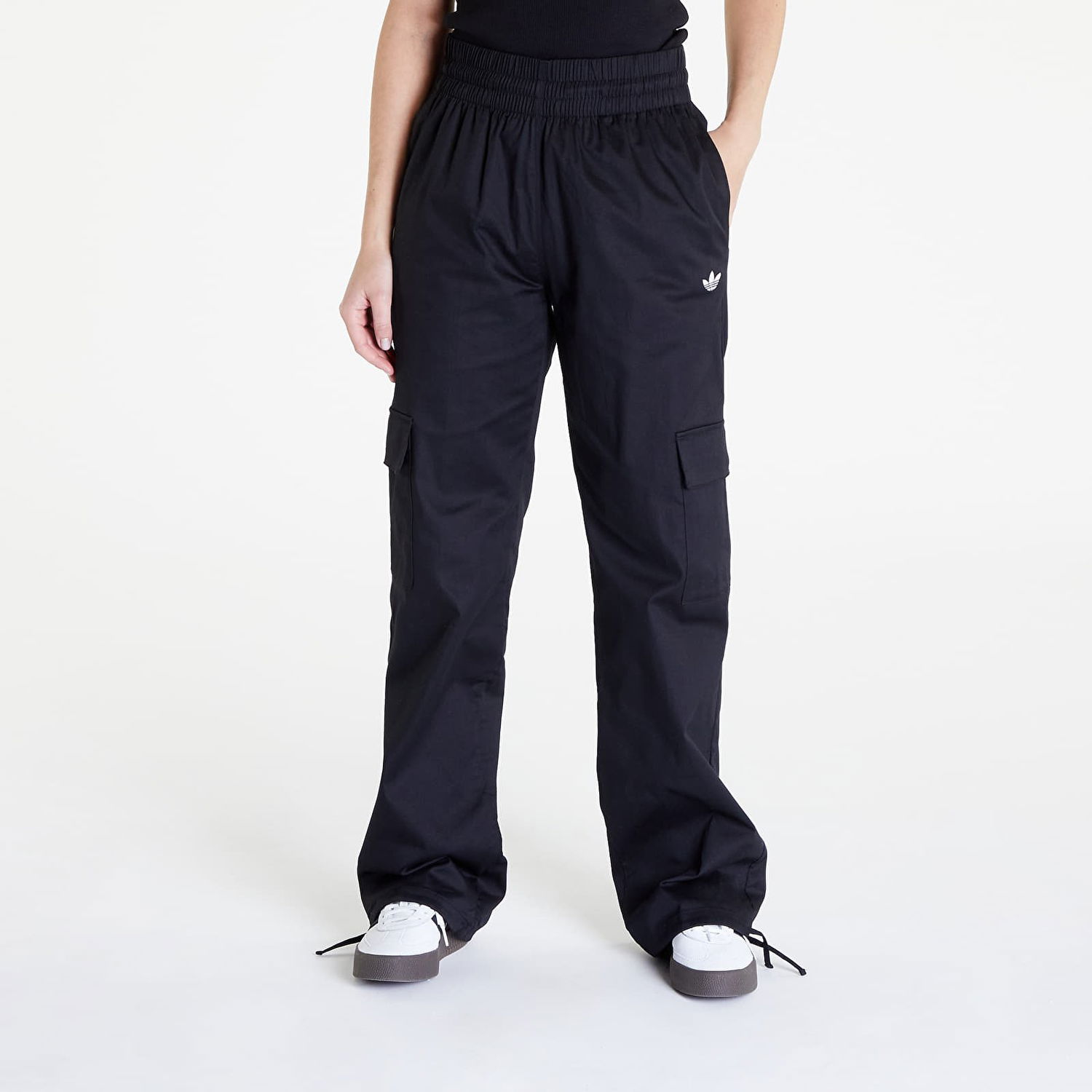 Карго панталони adidas Originals Wide Cargo Pant Черно | IJ8183, 0