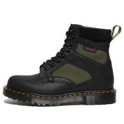 Padded Panel Lace Up Boots