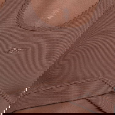 Потник Reebok Reebok Studio Rib Crop Tank Top Кафяво | 100075385, 2