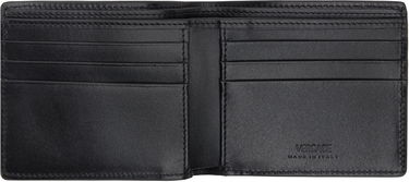 Портфейл Versace Bifold Leather Wallet with Logo Accent Черно | DPU2463_1A10544, 2