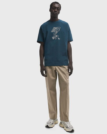Тениска New Balance Debut Statue Graphic T-Shirt Тъмно синьо | MT51978-DOE, 2