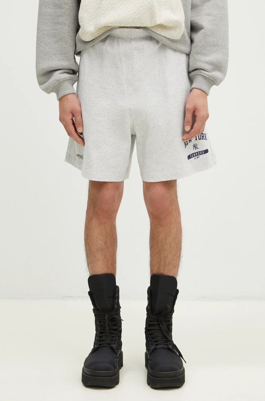 Къси панталони Sporty & Rich League Gym Printed Shorts Сиво | SH039505300GY03, 0