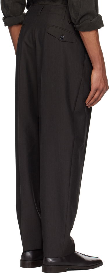 Панталони LEMAIRE Lemaire Pleated Trousers Черно | PA1169 LF414, 2