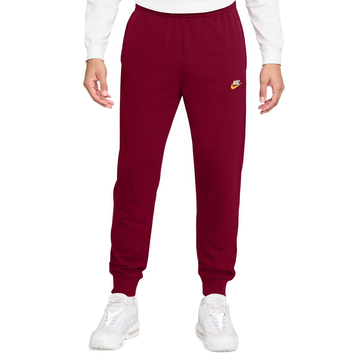 Спортни панталони Nike Nike Club Fleece Joggers Бургунди | FN3094-677, 0