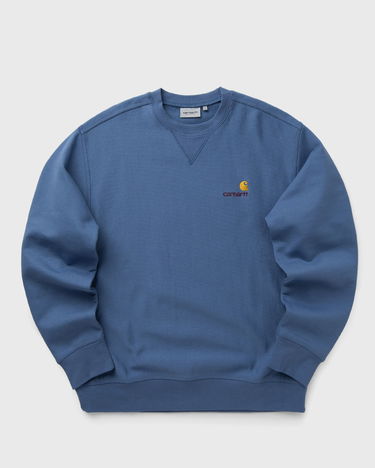 Суитчър Carhartt WIP Carhartt Script Sweatshirt Синьо | I025475-1YI.XX, 0