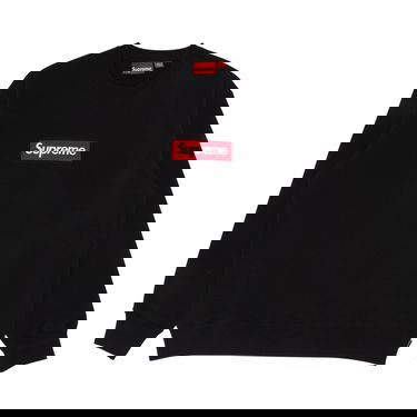 Суитчър Supreme Box Logo Crewneck "Black" Черно | FW22SW65 BLACK, 1