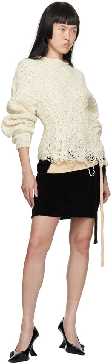 Пола Ottolinger Ottolinger Self-Tie Miniskirt Черно | 707202, 3