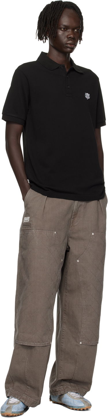 Поло тениска KENZO Kenzo Paris 'Happy Tiger' Slim Polo Черно | FF65PO1524PU, 3