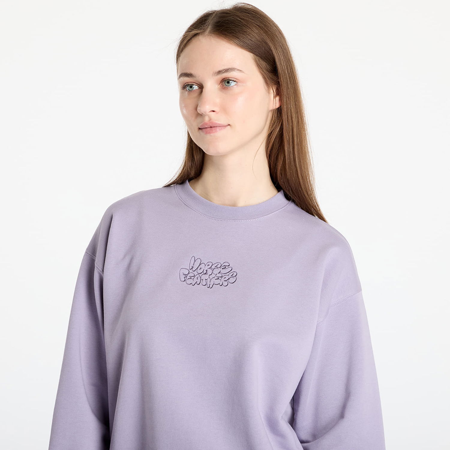 Пуловер Horsefeathers Horsefeathers Nalu Sweatshirt Лилаво | SW931B, 1