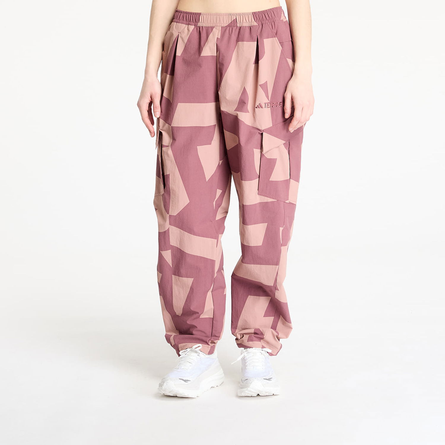 Карго панталони adidas Performance Terrex Xploric Printed Cargo Pants Лилаво | JE9430, 0