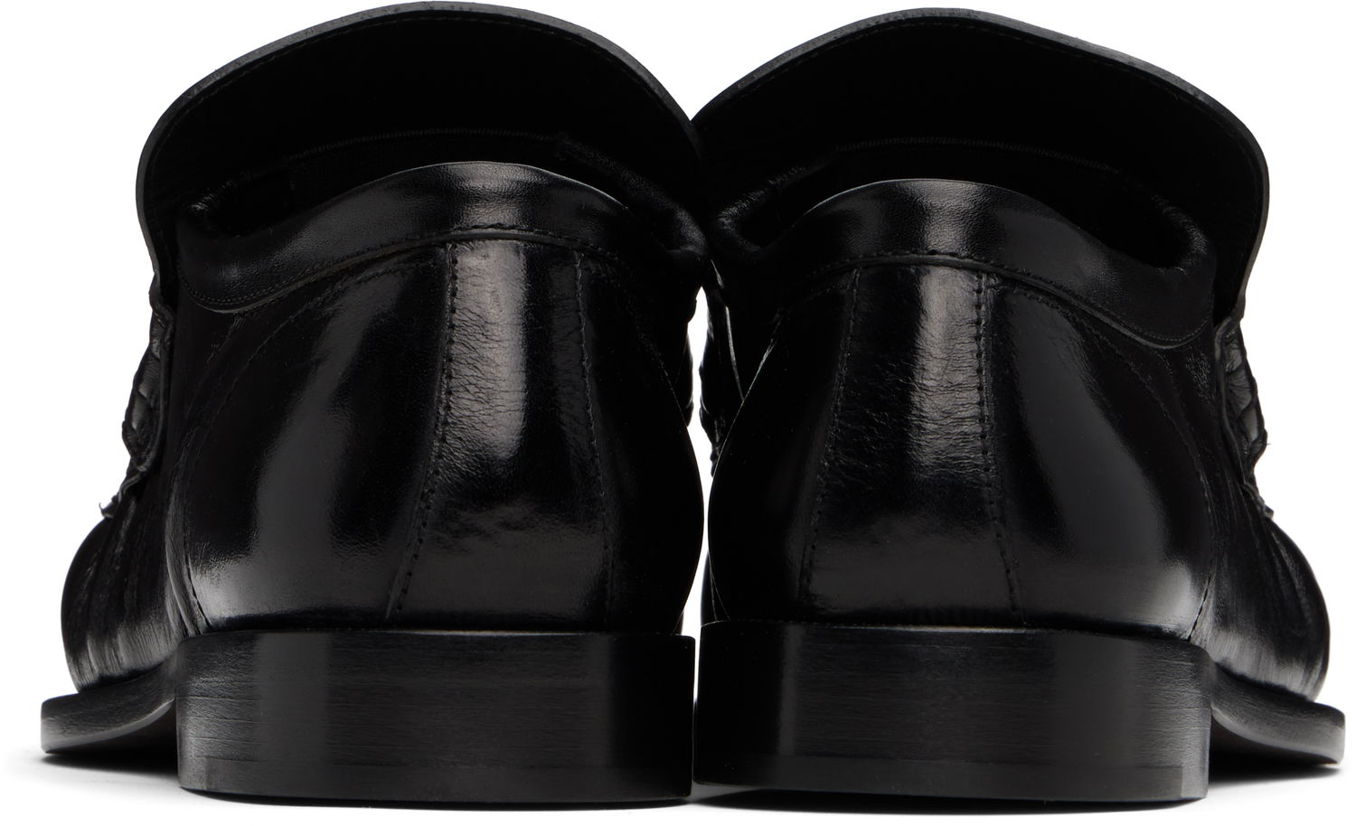 Облекло Dries Van Noten Dries Van Noten Leather Loafers Черно | MS251-1324, 1