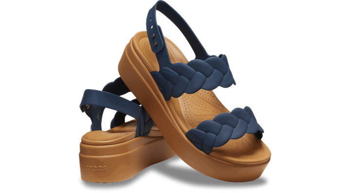 Кецове и обувки Crocs Brooklyn Woven Low Sandals Синьо | 209977-410, 1