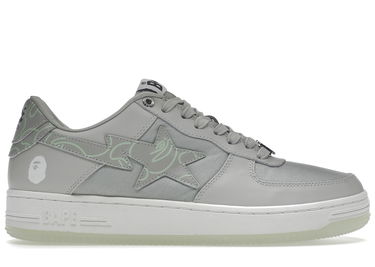 Кецове и обувки BAPE Bape Sta "Text Code Camo Grey" Сиво | 1I20191007-GRY, 0