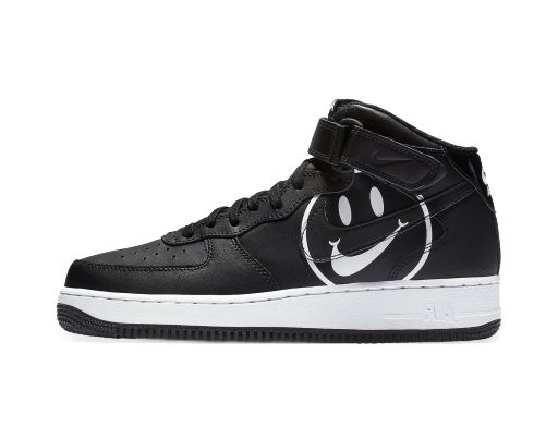 Кецове и обувки Nike Air Force 1 Mid Have a Day Black Черно | AO2444-001