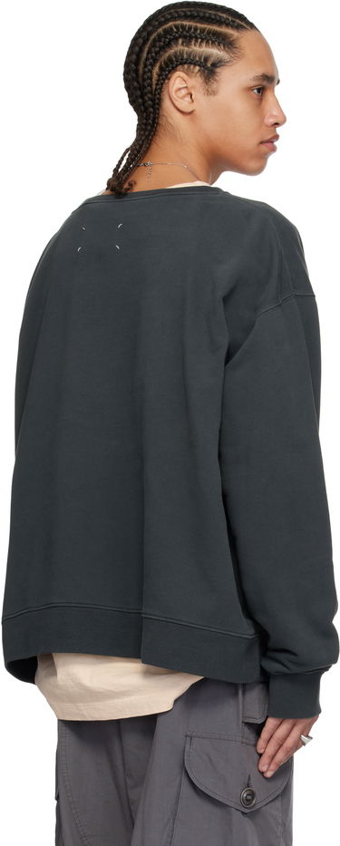 Пуловер Maison Margiela Maison Margiela Embroidered Sweatshirt Сиво | S50GU0230 M25017, 2