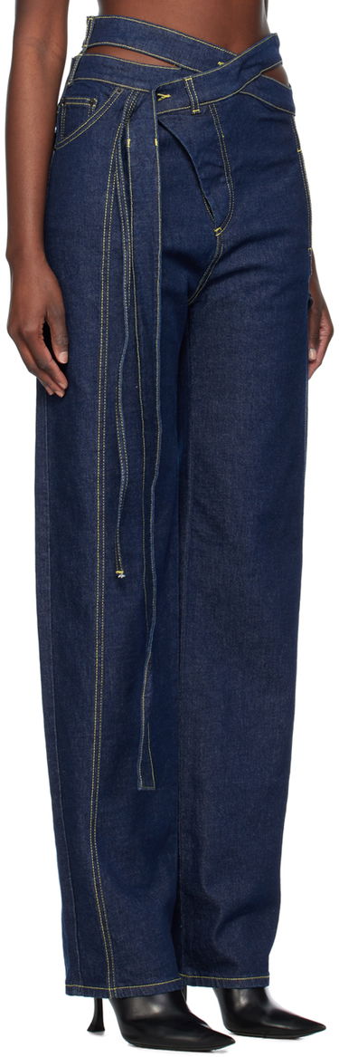Дънки Ottolinger Ottolinger Exclusive Wrap Jeans Бяло | 1700201, 4