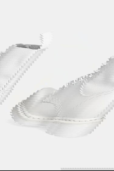 Кецове и обувки Maison Margiela MM6 Maison Margiela Leather Boots Бяло | SH3WU0013.P7006.HB009, 2