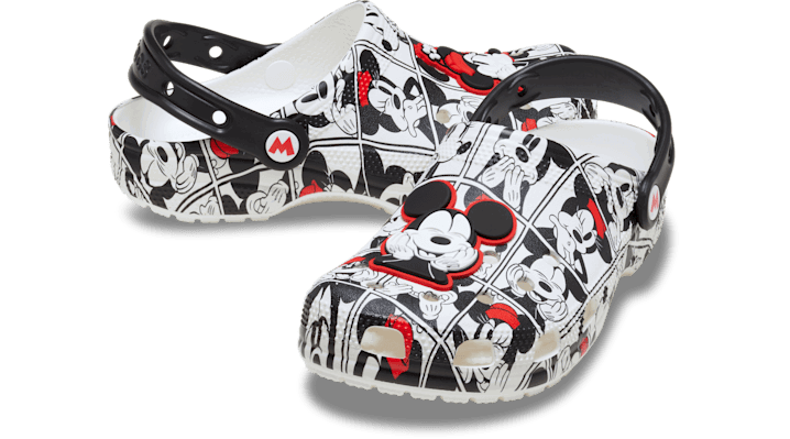 Кецове и обувки Crocs Mickey and Minnie Classic Clogs Бяло | 211483-90H, 1