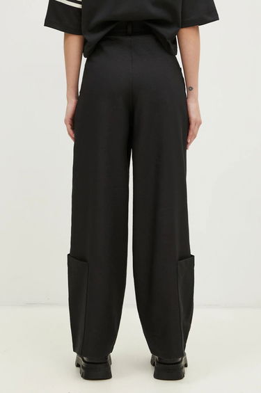 Панталони Y-3 Y-3 Sport Uniform Wide Leg High Waist Pants Черно | JD1759, 2