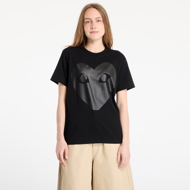 Comme des Garçons PLAY Logo Print Knit T-Shirt