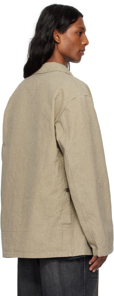Яке Maison Margiela Maison Margiela Cotton Caban Jacket Бежово | S50AM0629 M35310, 2